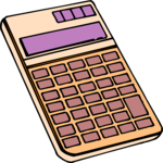 Calculator 23 Clip Art