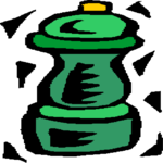 Pepper Mill 4 Clip Art