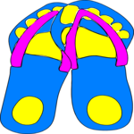 Thongs 3 Clip Art