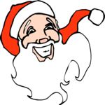 Santa Face 20 Clip Art