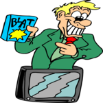 Television Advertiser Clip Art