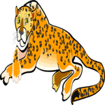Leopard 3 Clip Art