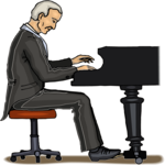 Pianist 22 Clip Art