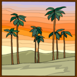 Palm Trees 17 Clip Art