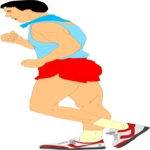 Runner 02 Clip Art