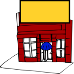 Storefront 11 Clip Art