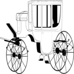 Stagecoach 1 Clip Art