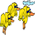 Ducks Flying Clip Art