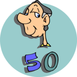 50th Birthday 2 Clip Art