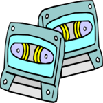 Audio Cassettes Clip Art