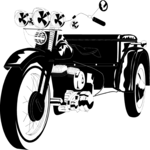 Motorcycle 21 Clip Art