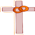 Cross - Marriage Clip Art