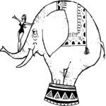 Elephant Act 2 Clip Art