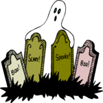 Ghost & Graves Clip Art