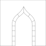 Archway 2 Clip Art
