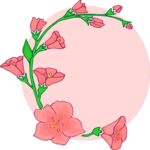 Flower Background 36 Clip Art
