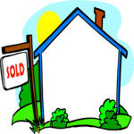 Sold House Frame Clip Art