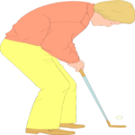 Golfer 35 Clip Art