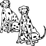 Dalmatians Clip Art