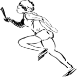 T & F - Relay 1 Clip Art