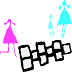 Hopscotch (2) Clip Art