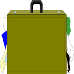 Luggage - Stuffed Clip Art