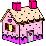 Doll House 4 Clip Art