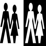 Man & Woman 1 Clip Art