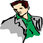 Face - Male 18 Clip Art