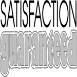 Satisfaction Guaranteed Clip Art