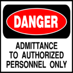 Authorized Personnel 1 Clip Art