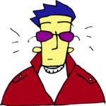 Cool Guy 2 Clip Art