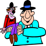 Ventriloquist 3 Clip Art