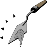 Trowel 3 Clip Art