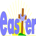 Easter Title 2 Clip Art