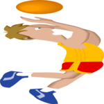 Basketball Player 31 Clip Art