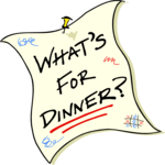 What's for Dinner Clip Art