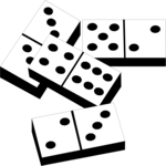 Dominoes 1 Clip Art