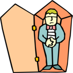 Coffin 5 Clip Art