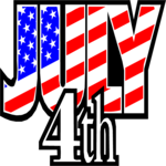 4th of July 2 Clip Art