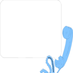 Telephone Frame 2 Clip Art