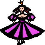 Princess 02 Clip Art