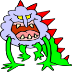 Mutant Creature 090 Clip Art