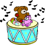 Music Box 1 Clip Art