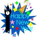 Happy New Year 03 Clip Art