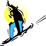 Snowboarder 18 Clip Art