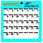 64 October - Sun Clip Art