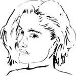 Face - Female 13 Clip Art