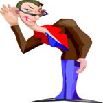 Corporate Spy 3 Clip Art