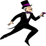 Toasting - Man Clip Art